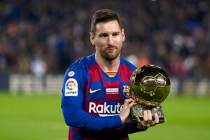 Lionel Messi Net Worth - Happy face