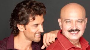 Roshan with his son Hrithik